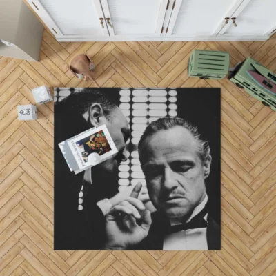 The Godfather Movie Marlon Brando Rug