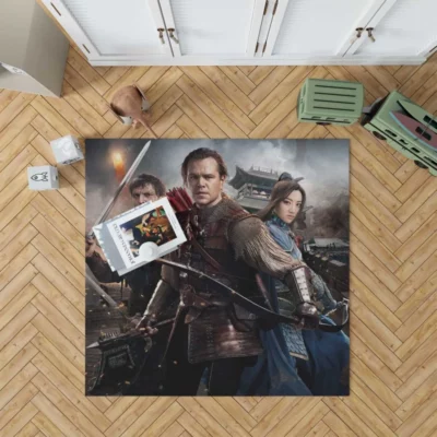 The Great Wall Movie Matt Damon Rug