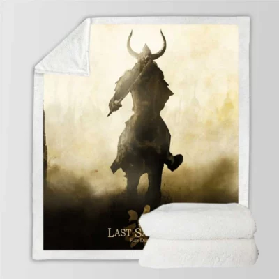 The Last Samurai Wallpaper Movie Sherpa Fleece Blanket