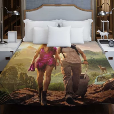 The Lost City Movie Sandra Bullock Channing Tatum Duvet Cover