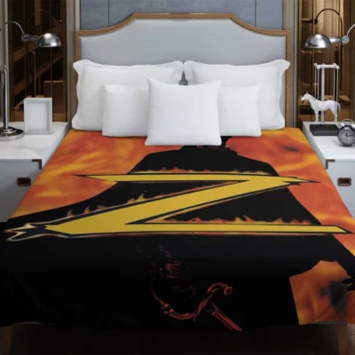 The Mask of Zorro Movie Duvet Cover