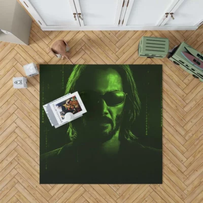 The Matrix Resurrections Movie Rug