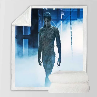 The Mummy Movie Sofia Boutella Sherpa Fleece Blanket