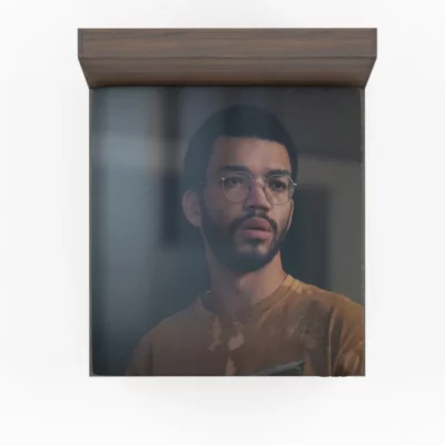 The Voyeurs Movie Justice Smith Fitted Sheet