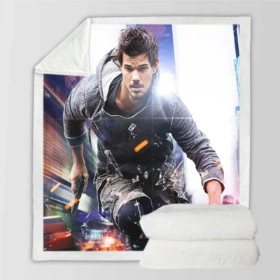 Tracers Movie Taylor Lautner Sherpa Fleece Blanket