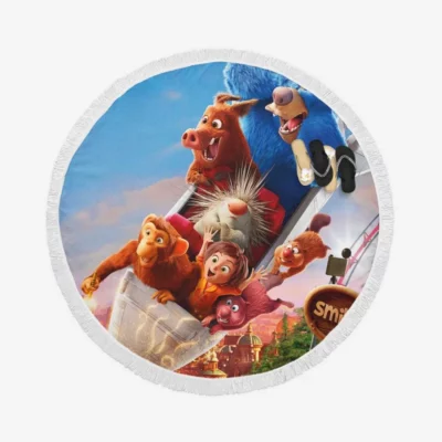 Wonder Park Movie Round Beach Towel