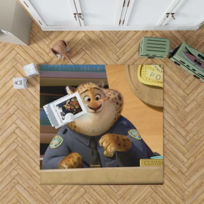 Zootopia Movie Benjamin Rug