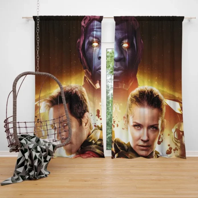 Ant Man Quantumania Marvel Window Curtain