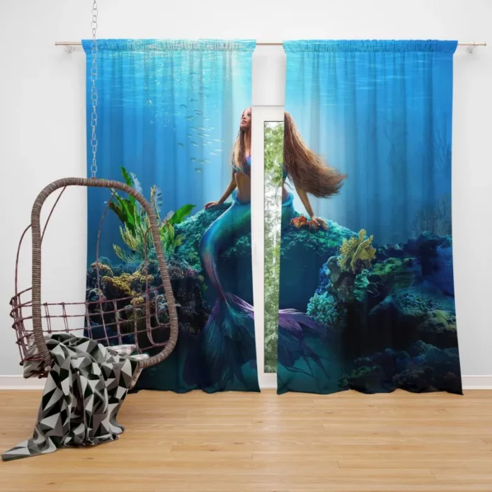 Ariels Destiny The Little Mermaid Returns Window Curtain