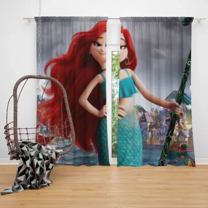 Chelsea The Mermaid Ruby Gillmans Ally Window Curtain