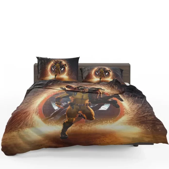 Deadpool And Wolverine Mercenary Duo Bedding Set