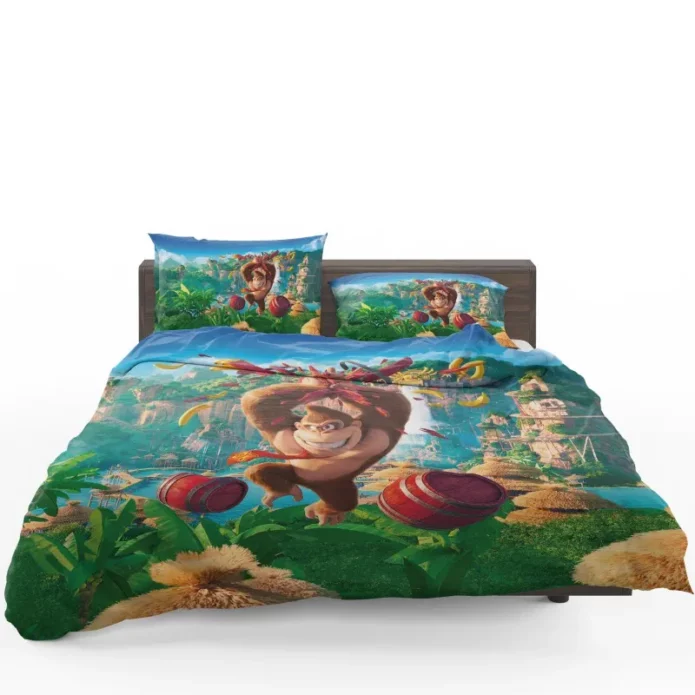 Donkey Kong Mario Bros Rivalry Bedding Set