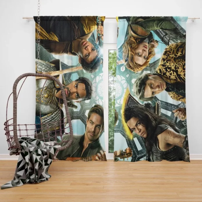 Dungeons And Dragons Honor Among Thieves Window Curtain