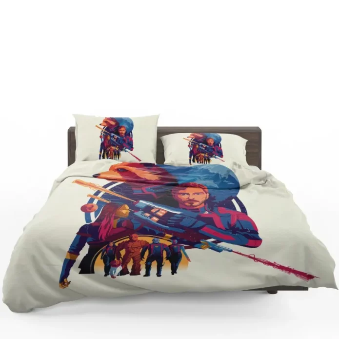 Guardians Of The Galaxy Celestial Showdown Bedding Set