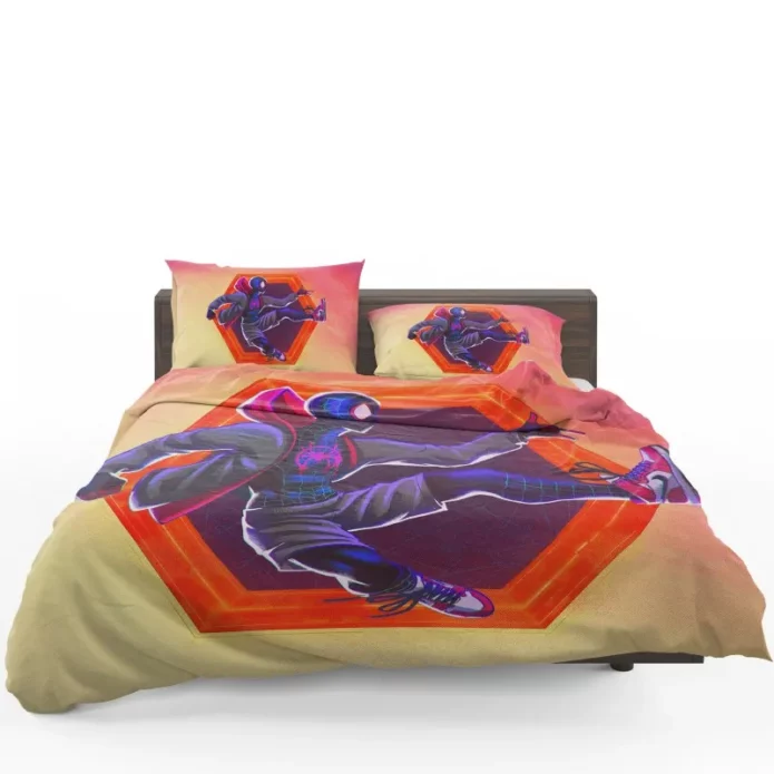 Miles Morales In Spiderman Across The Spider Verse Bedding Set