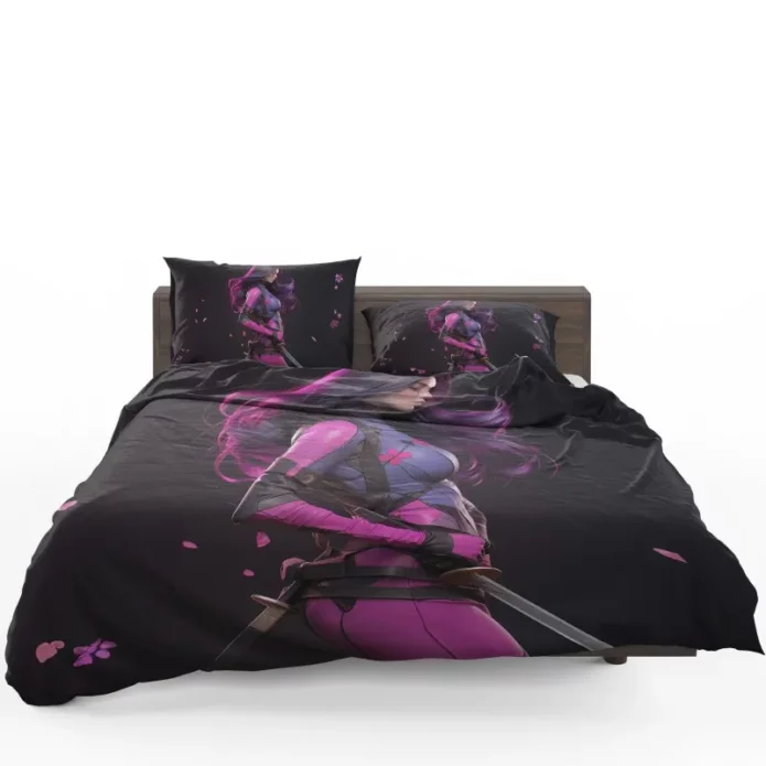 Psylocke Marvelous Mutant Bedding Set