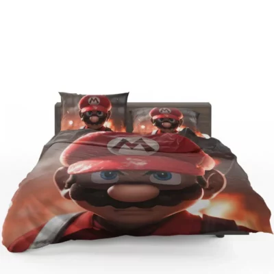 Super Mario Characters Mushroom Kingdom Quest Bedding Set