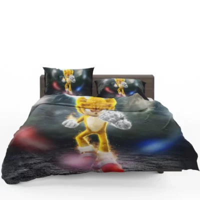 Super Saiyan Sonic the Hedgehog Chaos Unleashed Bedding Set