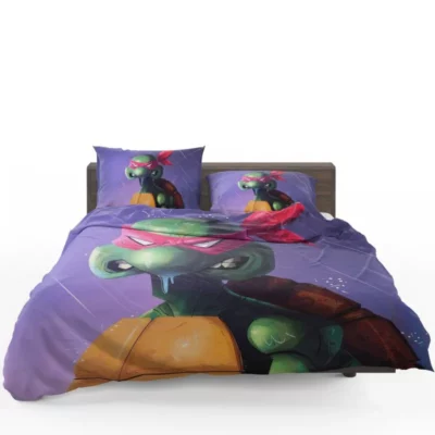 TMNT in the Rain Shadows of the City Bedding Set