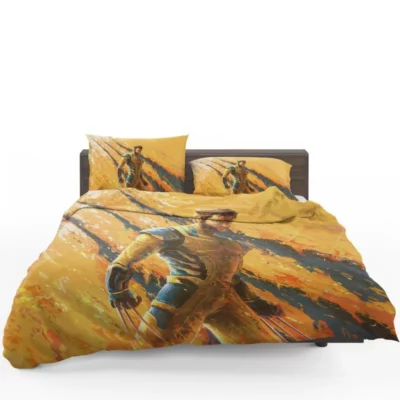 Wolverine Deadpool 3 Feral Allies Bedding Set