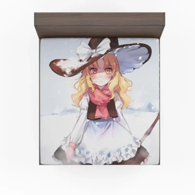 Anime Wonders Touhou Marisa Kirisame Fitted Sheet