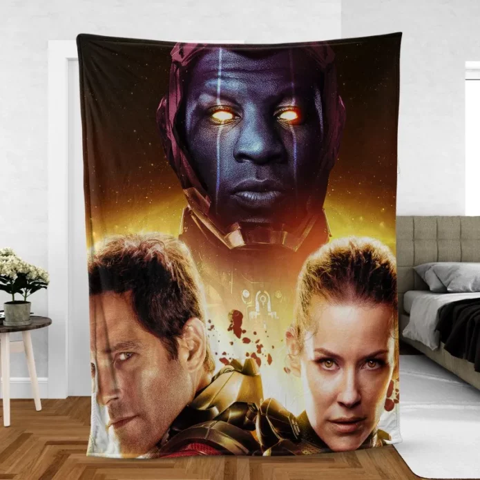 Ant Man Quantumania Marvel Fleece Blanket