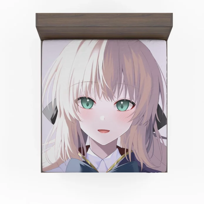 Artoria Caster Chronicles Fate Series Unveiled Anime Fitted Sheet