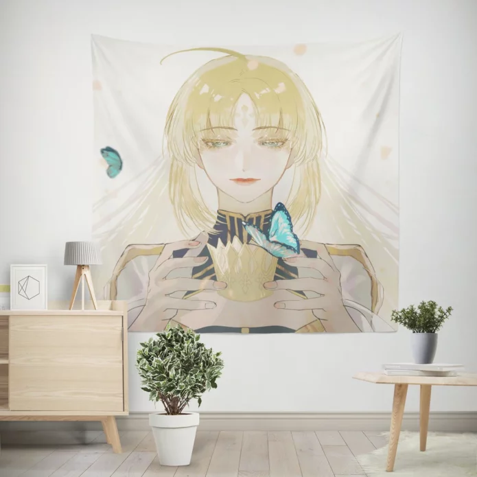 Artoria Caster Destiny Fate Grand Order Manga Anime Wall Tapestry