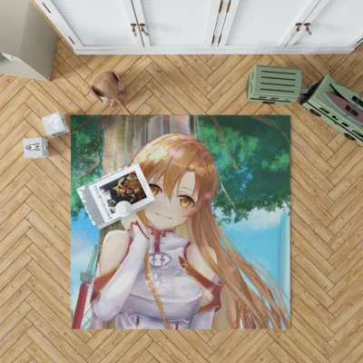 Asuna Odyssey Sword Art Online Adventure Anime Rug