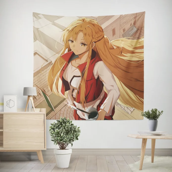 Asuna Yuuki Sword Art Online Chronicles Anime Wall Tapestry