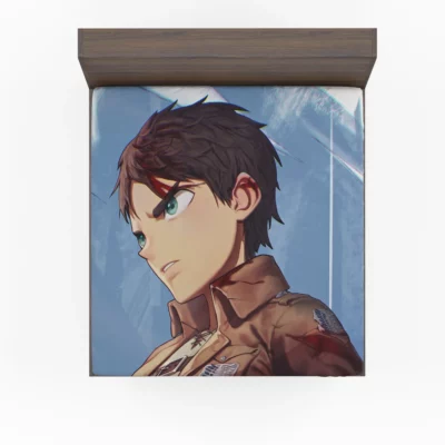 Attack Titan Eren Heroic Saga Anime Fitted Sheet