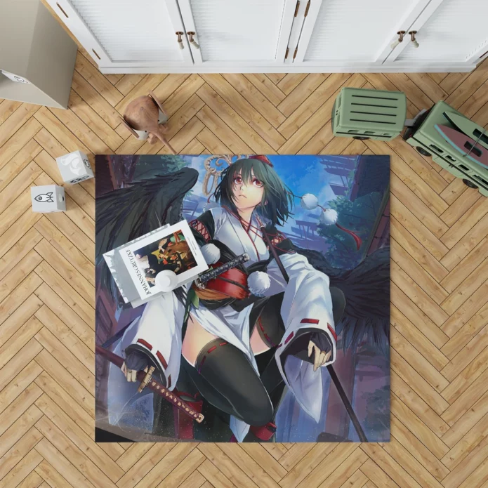 Aya Shameimaru Touhou Project Anime Rug