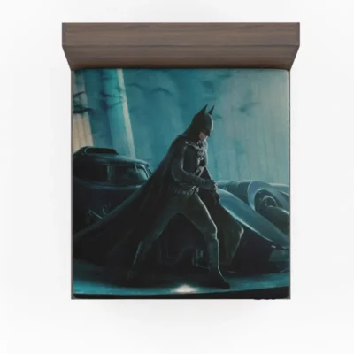 Batman in The Flash Time Challenge Fitted Sheet