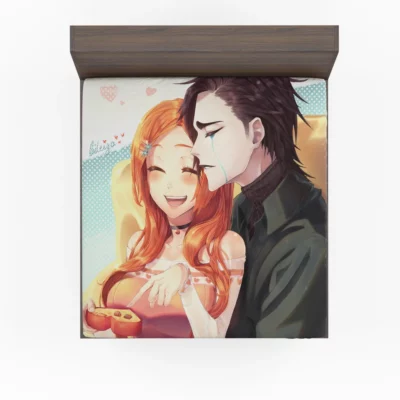 Bleach Orihime and Ulquiorra Destiny Anime Fitted Sheet