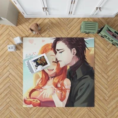 Bleach Orihime and Ulquiorra Destiny Anime Rug