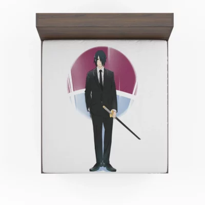 Boruto Journey Sasuke Uchiha Quest Anime Fitted Sheet