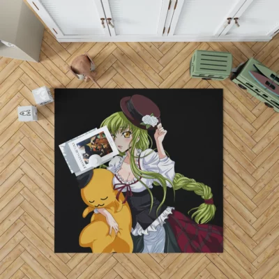 CC of Code Geass Mysterious Beauty Anime Rug