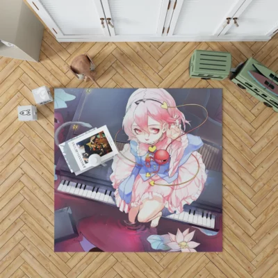 Captivating Satori Komeiji of Touhou Anime Rug