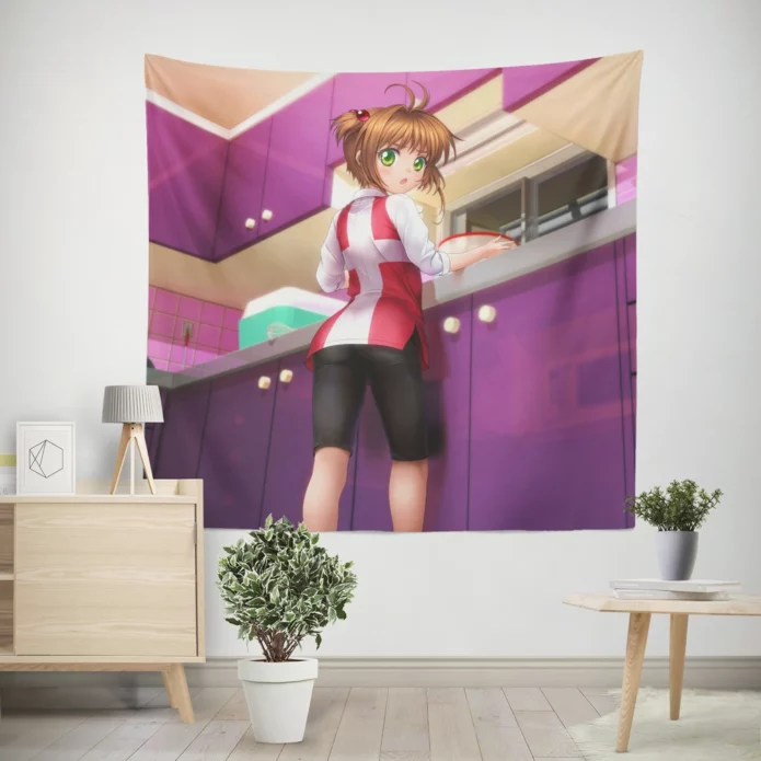 Cardcaptor Sakura Clow Card Chronicles Anime Wall Tapestry