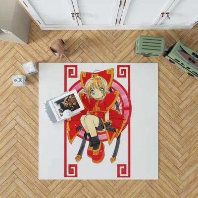 Cardcaptor Sakura Clow Card Quest Anime Rug