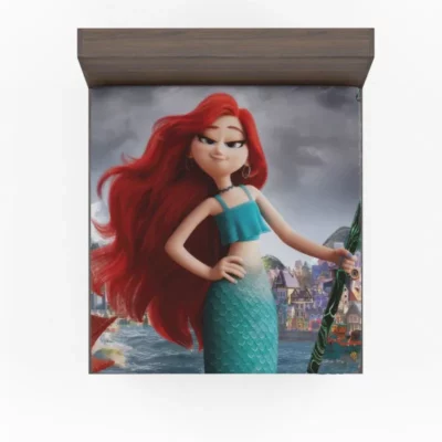 Chelsea the Mermaid Ruby Gillmans Ally Fitted Sheet