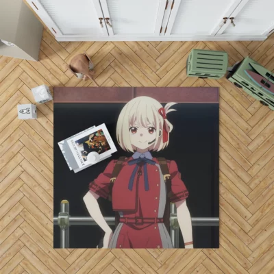 Chisato Nishikigi Lycoris Recoil Tale Anime Rug