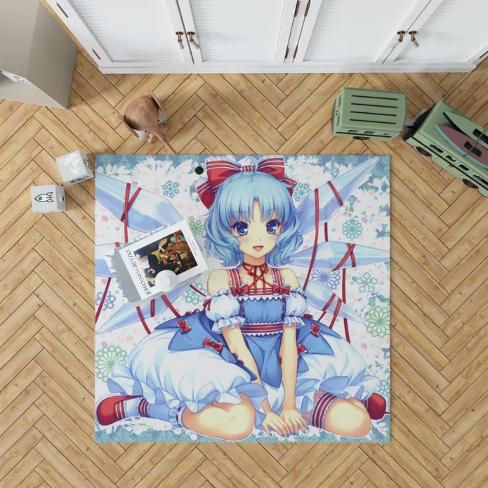 Cirno Icy Adventures Touhou Chronicles Anime Rug