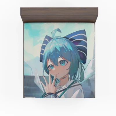 Cirno Touhou Frozen Brilliance Anime Fitted Sheet