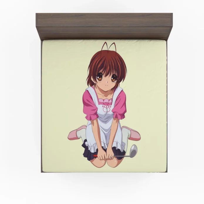 Clannad Nagisa Love And Dreams Anime Fitted Sheet