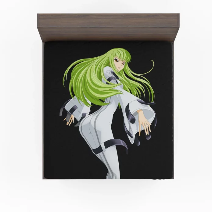 Code Geass Cc Hidden Strength Anime Fitted Sheet