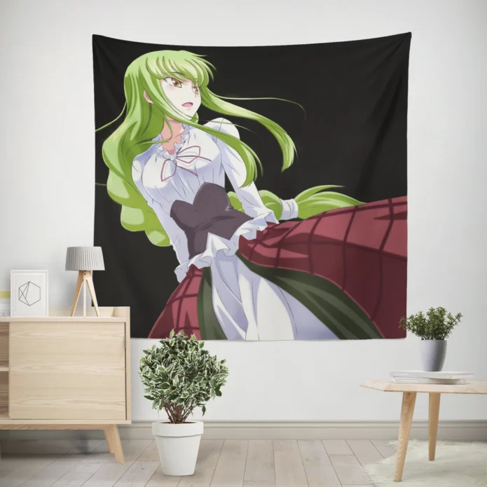 Code Geass Cc Mysterious Power Anime Wall Tapestry