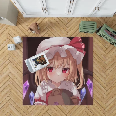 Crimson Dreams Flandre Touhou Tale Anime Rug