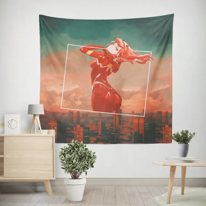 Darling In The Franxx Zero Two Enigmatic Tale Anime Wall Tapestry