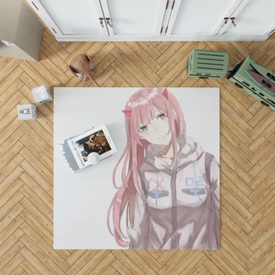 Darling in the FranXX the Mystery of Zero Two Anime Rug